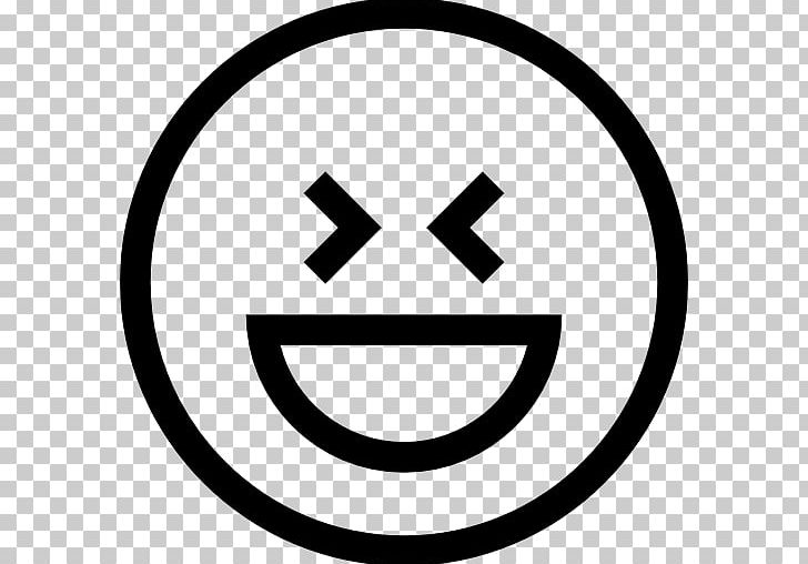 Computer Icons Emoticon Laughter PNG, Clipart, Area, Black And White, Circle, Computer Icons, Emoji Free PNG Download