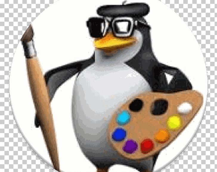 Penguin Palette Artist PNG, Clipart, Animals, Artist, Beak, Bird, Desktop Wallpaper Free PNG Download