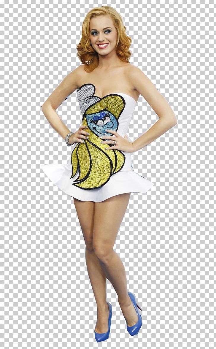Katy Perry The Smurfs Smurfette Film Firework PNG, Clipart, American Idol, Celebrity, Cheerleading Uniform, Clothing, Cocktail Dress Free PNG Download