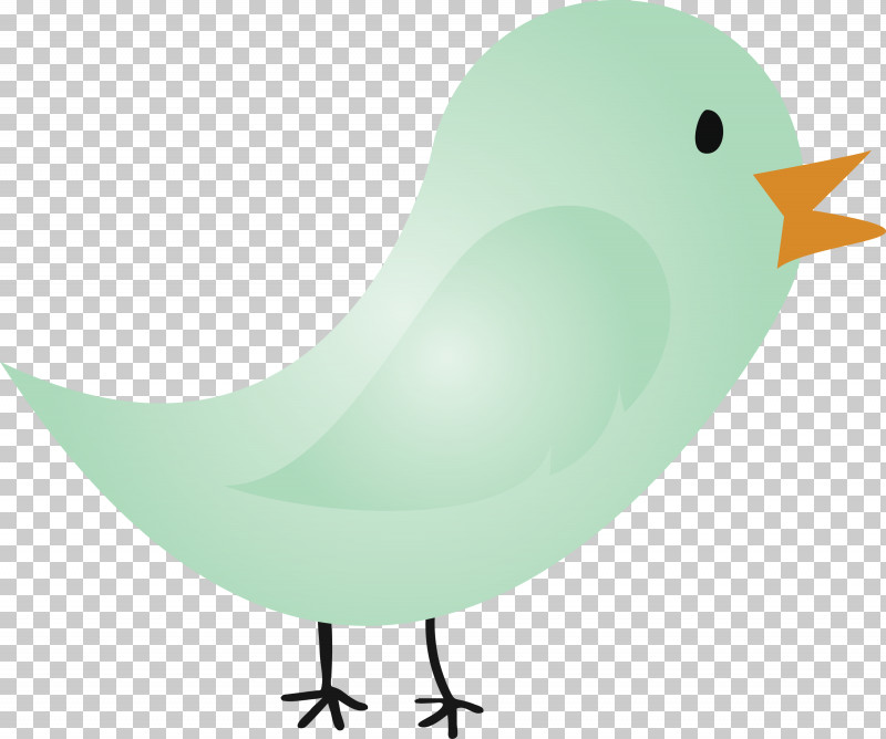 Bird Beak Green Perching Bird PNG, Clipart, Beak, Bird, Cartoon Bird, Cute Bird, Green Free PNG Download