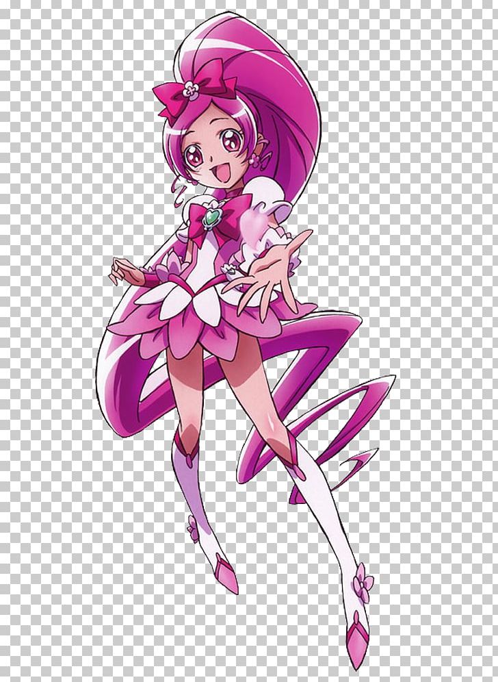Tsubomi Hanasaki Pretty Cure Reika Aoki Miyuki Hoshizora Fan Art PNG, Clipart, Art, Cartoon, Cost, Costume, Fashion Illustration Free PNG Download