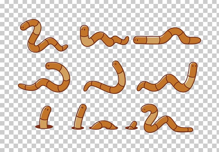 Cartoon Earthworm Animal PNG, Clipart, Animal, Animal Figure, Body Jewelry, Cartoon, Computer Icons Free PNG Download