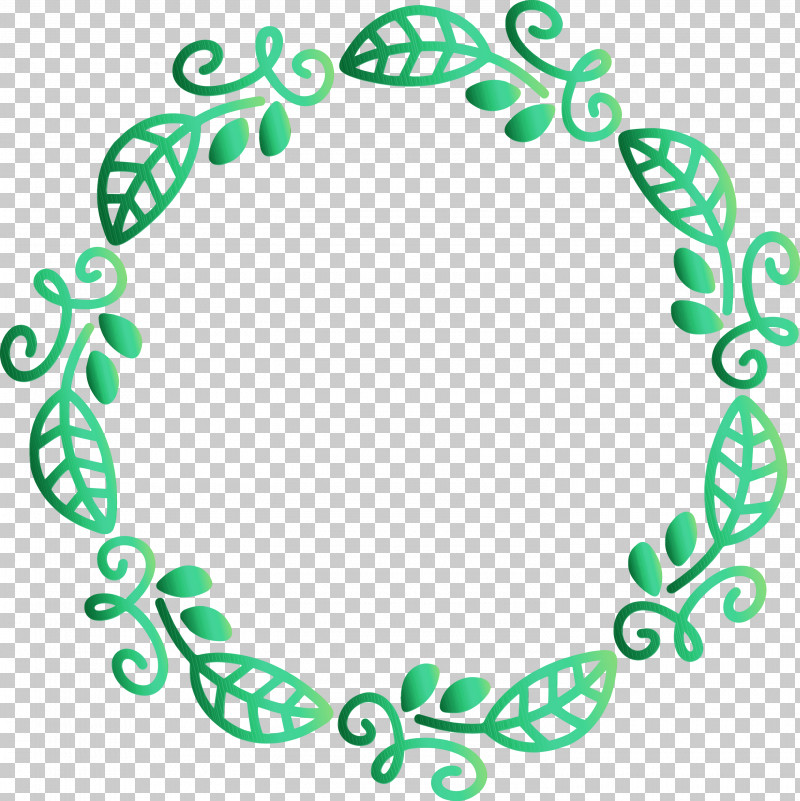 Green Text Circle Leaf Font PNG, Clipart, Circle, Floral Frame, Flower Frame, Green, Leaf Free PNG Download