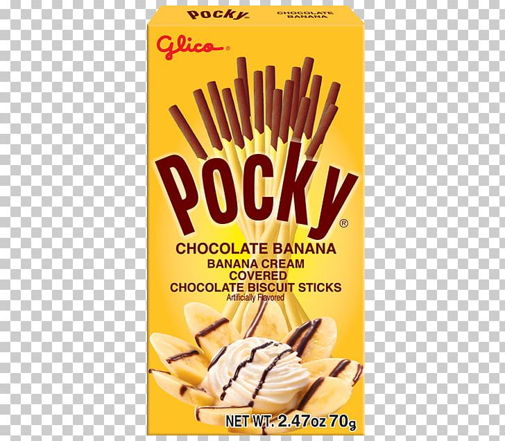 Pocky Matcha Banana Split Chocolate Flavor PNG, Clipart, Almond, Banana, Banana Chocolate, Banana Split, Biscuit Free PNG Download