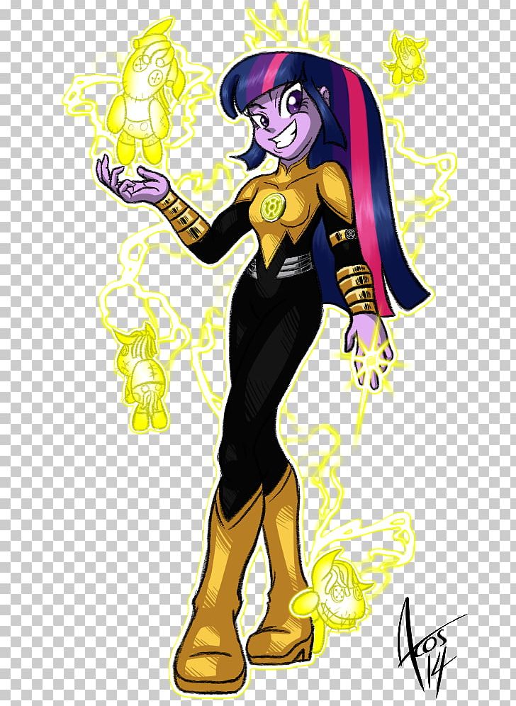 Twilight Sparkle Green Lantern Corps Sinestro Pony Derpy Hooves PNG, Clipart, Cartoon, Deviantart, Equestria, Fictional Character, Girl Free PNG Download