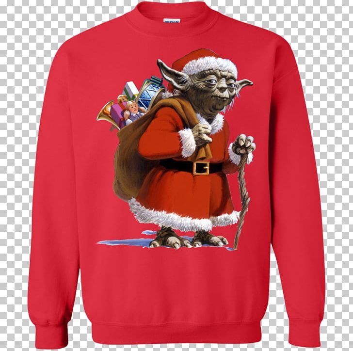 Christmas Jumper T-shirt Santa Claus Sweater PNG, Clipart, Bluza, Christmas, Christmas Jumper, Christmas Tree, Clothing Free PNG Download