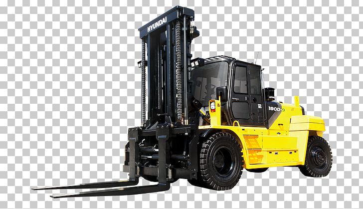 Forklift Hyundai Motor Company Material Handling Hyundai Heavy Industries PNG, Clipart, Cars, Construction Equipment, Counterweight, D 9, Forklift Free PNG Download