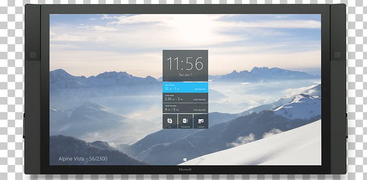 Surface Hub Microsoft Intel Core I7 Touchscreen PNG, Clipart, 4k Resolution, Cloud, Computer, Computer Hardware, Computer Monitor Free PNG Download