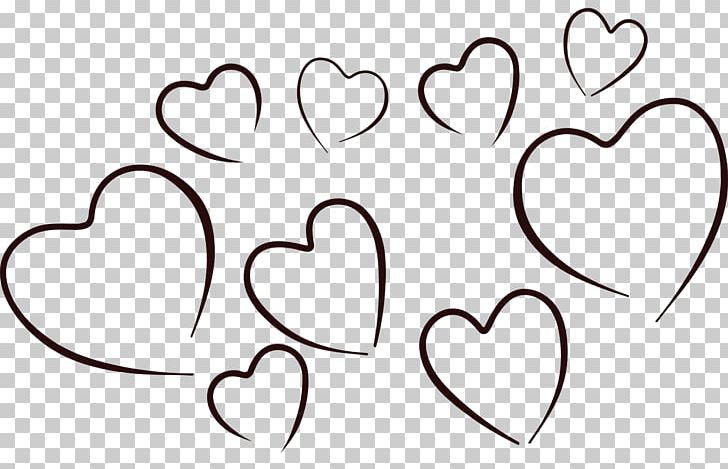Heart Black And White PNG, Clipart, Area, Black And White, Blog, Circle, Facebook Free PNG Download