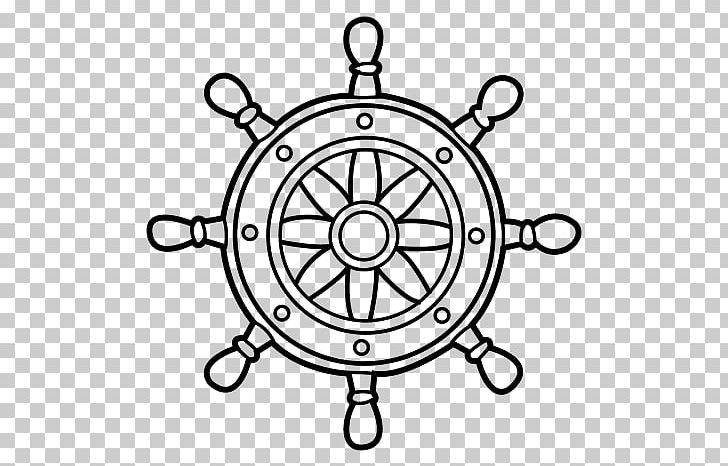 Paper Ship's Wheel Boat Rudder PNG, Clipart, Anchor, Angle, Area, Barco, Black And White Free PNG Download