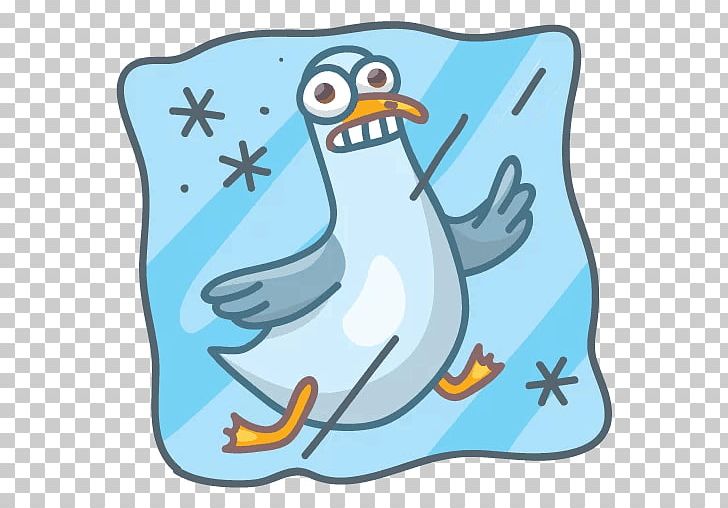 Sticker Telegram Messaging Apps PNG, Clipart, Beak, Bird, Com, Flightless Bird, Gulls Free PNG Download
