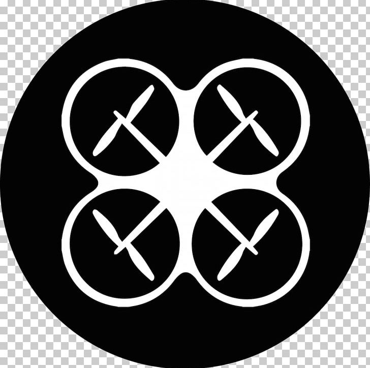 Unmanned Aerial Vehicle Quadcopter Computer Icons PNG, Clipart, Black, Black And White, Circle, Computer Icons, Delivery Drone Free PNG Download