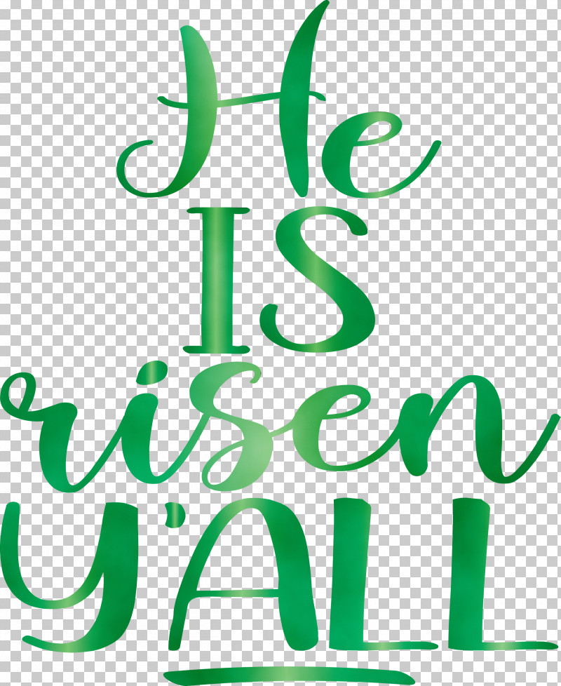 Green Text Font Logo PNG, Clipart, Green, He Is Risen, Jesus, Logo, Paint Free PNG Download
