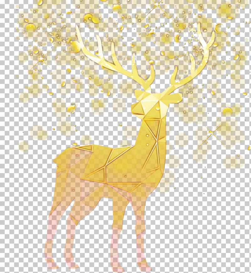 Reindeer PNG, Clipart, Deer, Fawn, Paint, Reindeer, Roe Deer Free PNG Download