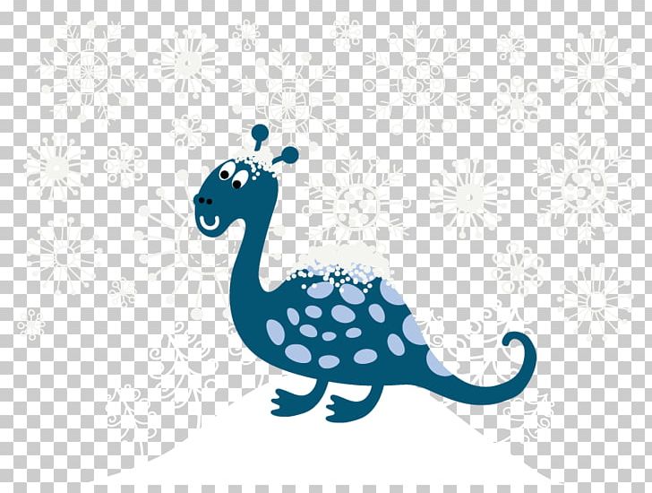 Tyrannosaurus Dinosaur Snow Euclidean PNG, Clipart, Animal, Animals, Blue, Computer Wallpaper, Dinosaur Free PNG Download