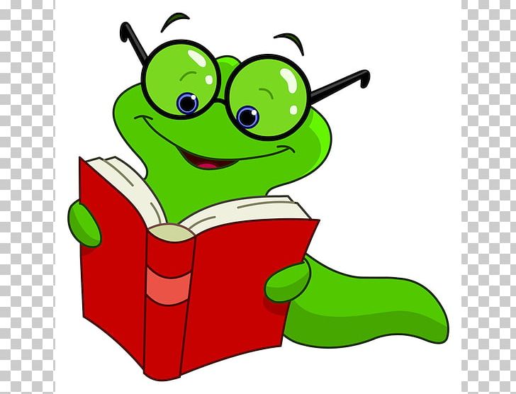 Bookworm Cartoon PNG, Clipart, Amphibian, Animation, Area, Artwork, Book Free PNG Download
