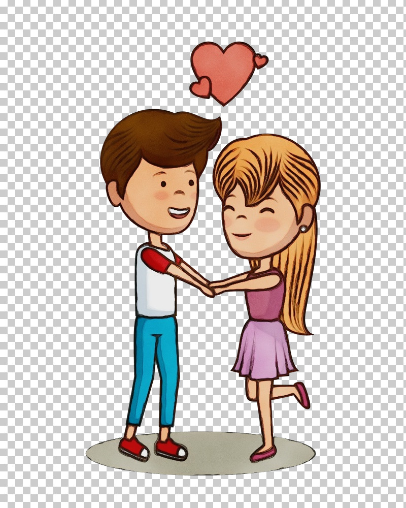 Cartoon Interaction Gesture Friendship Child PNG, Clipart,  Free PNG Download