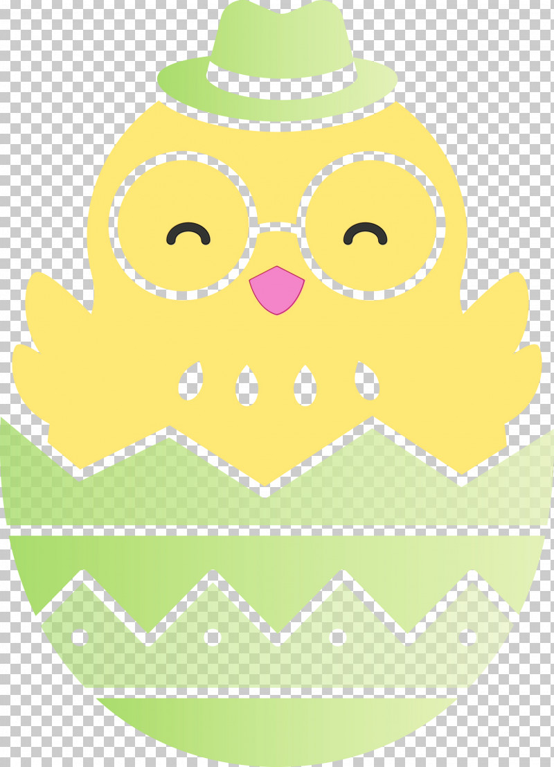 Green Yellow Owl Pattern Bird PNG, Clipart, Adorable Chick, Bird, Chick In Eggshell, Easter Day, Green Free PNG Download