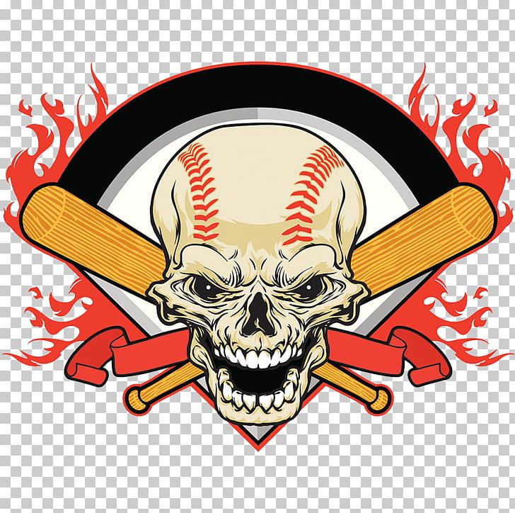 Baseball Bat Skull Euclidean PNG, Clipart, Baseball Player, Bone, Effects, Fantasy, Fictional Character Free PNG Download