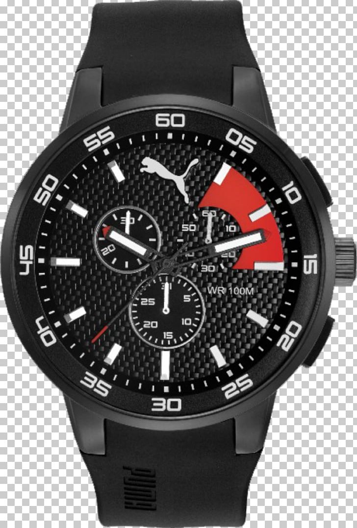 Watch Clock Puma Chronograph TAG Heuer PNG, Clipart, Accessories, Black, Brand, Bulova, Chronograph Free PNG Download