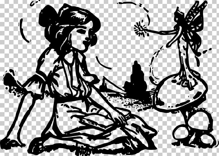Fairy Tale PNG, Clipart, Art, Artwork, Black And White, Cartoon, Drawing Free PNG Download