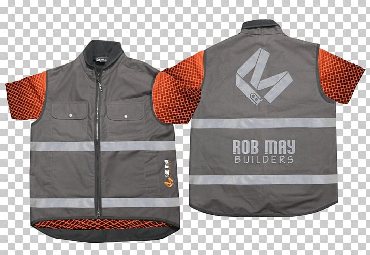 Gilets T-shirt Jersey Rob May Builders Brand PNG, Clipart, Black, Brand, Clothing, Gilets, Jacket Free PNG Download