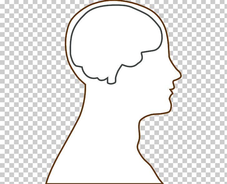 human head outline clipart food