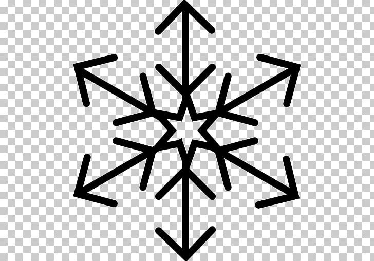 Snowflake Computer Icons Symbol Ice PNG, Clipart, Angle, Arrow, Black And White, Cloud, Computer Icons Free PNG Download