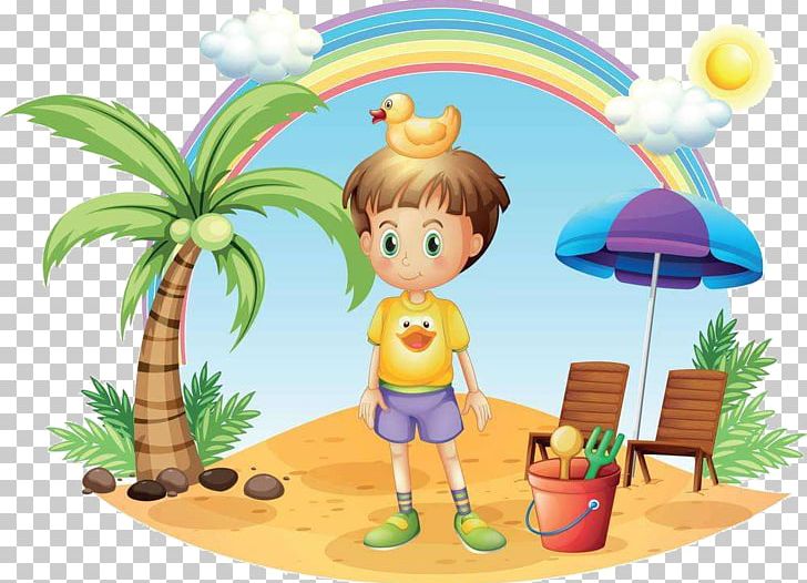 Beach Stock Photography Illustration PNG, Clipart, Beach, Cartoon, Cartoon Character, Cartoon Eyes, Child Free PNG Download