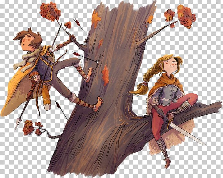 Tree Cartoon Illustration PNG, Clipart, Autumn, Boy, Child, Christmas Tree, Climbing Free PNG Download