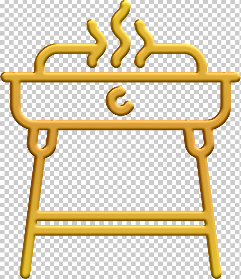 Grill Icon Linear Detailed Travel Elements Icon Barbecue Icon PNG, Clipart, Barbecue Icon, Furniture, Garden Furniture, Geometry, Grill Icon Free PNG Download