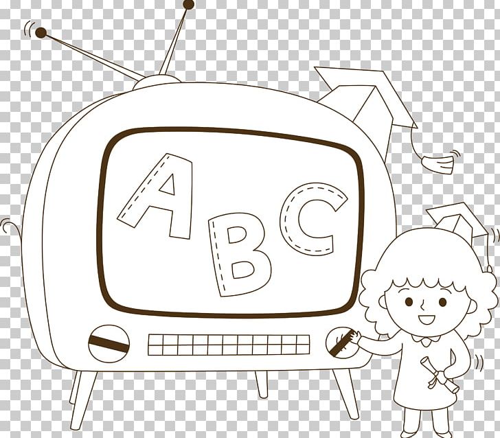 High-definition Television PNG, Clipart, Area, Artworks, Cartoon, Child, Design Element Free PNG Download