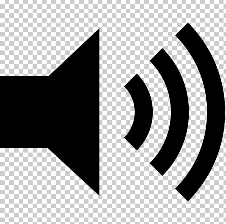 Loudspeaker Computer Icons Sound Megaphone PNG, Clipart, Angle, Black, Black And White, Brand, Circle Free PNG Download