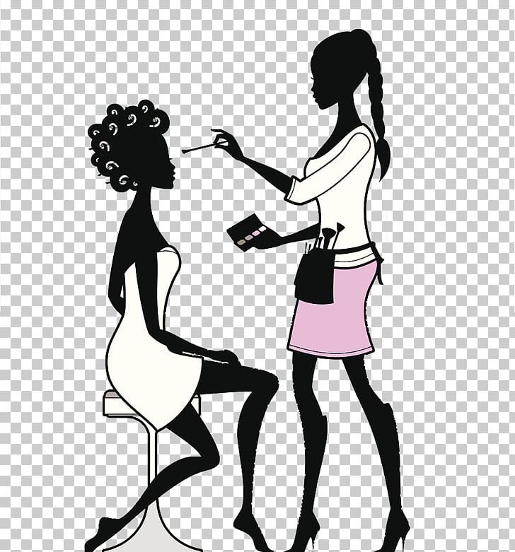Make-up Artist Cosmetics Drawing Personal Stylist PNG, Clipart, Beauty, Beauty Parlour, Black And White, Communication, Eye Free PNG Download