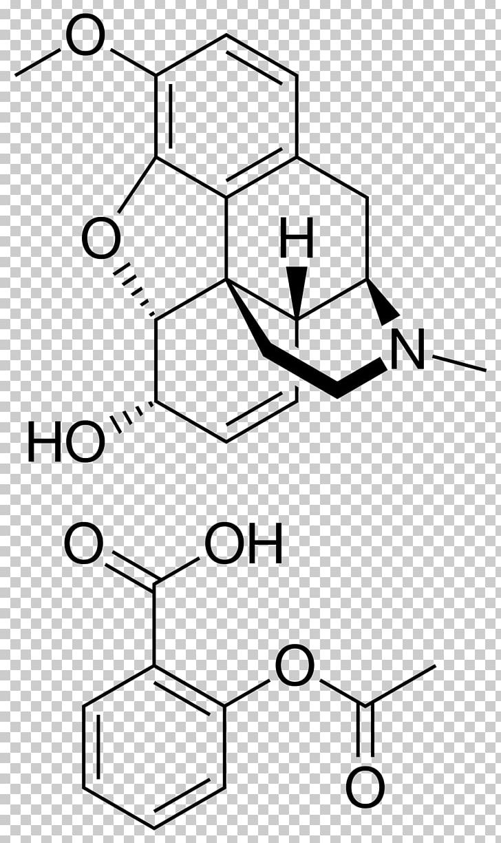 Morphine Opioid Codeine Analgesic Drug PNG, Clipart, Angle, Anthranilic Acid, Area, Aspirin, Black And White Free PNG Download