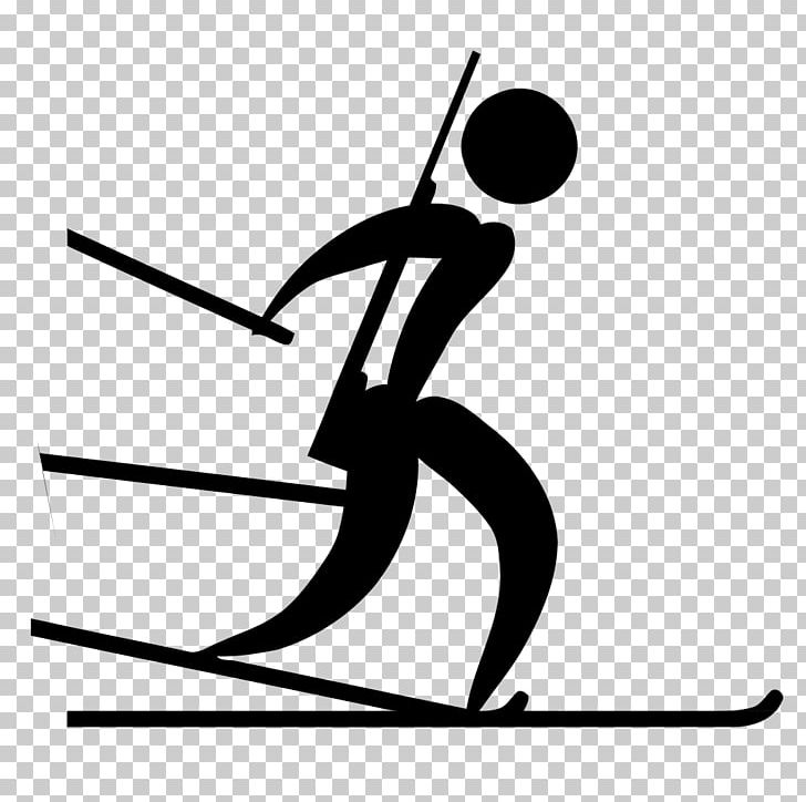 Winter Olympic Games Cross-country Skiing Alpine Skiing PNG, Clipart, Alpine Skiing, Area, Artwork, Biathlon, Black Free PNG Download
