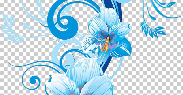 Blue Flower PNG, Clipart, Art, Blue, Color, Computer Wallpaper, Cut Flowers Free PNG Download