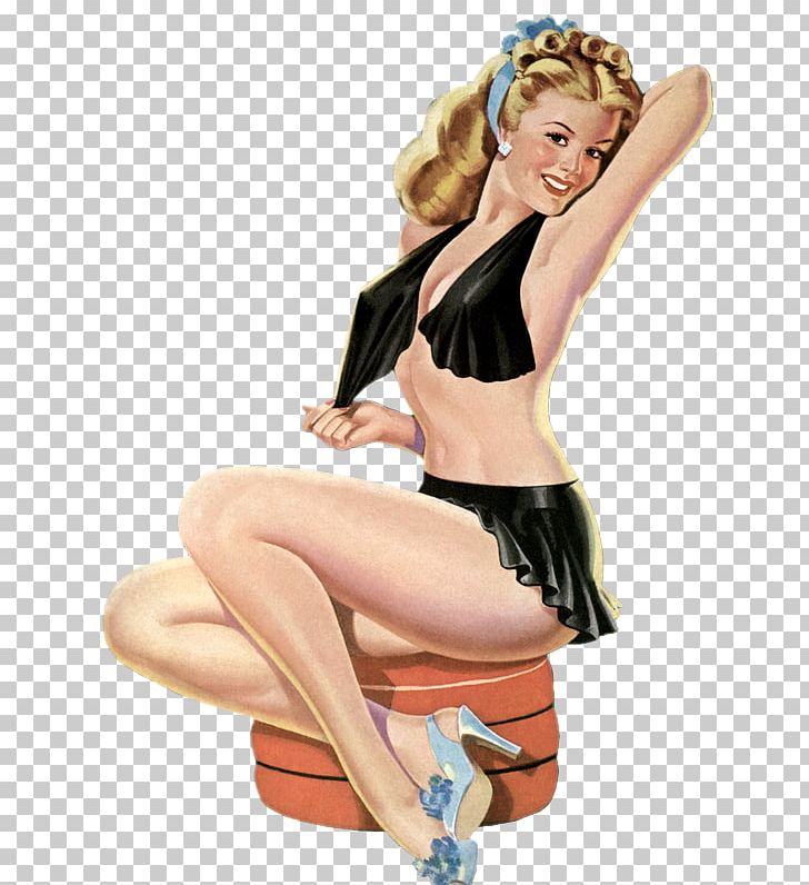 Pin-up Girl Retro Style Paper PNG, Clipart, Abdomen, Advertising, Arm, Dress, Fashion Free PNG Download