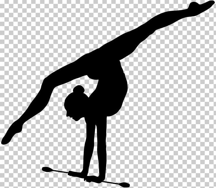 Rhythmic Gymnastics Ribbon Silhouette PNG, Clipart, Arm, Artistic Gymnastics, Balance, Black And White, Clip Art Free PNG Download