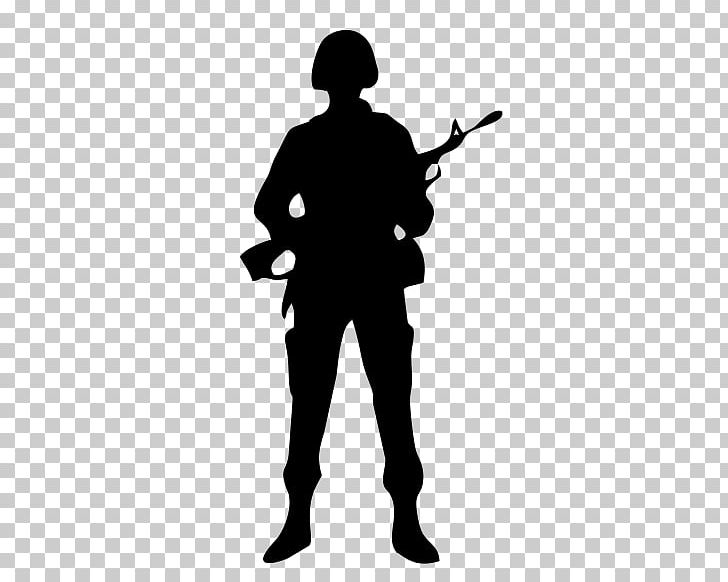 Soldier Silhouette Military PNG, Clipart, Army, Art, Black And White, Document, Drawing Free PNG Download