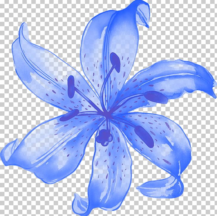 Lilium Rendering Flower Blue PNG, Clipart, Bitmap, Blue, Blue Lily, Encapsulated Postscript, Flora Free PNG Download