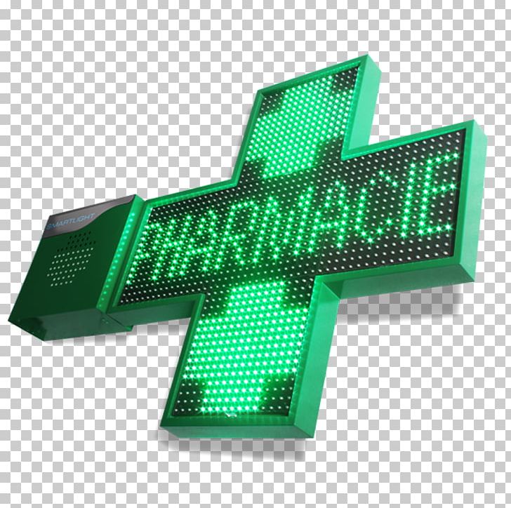 Pharmacy Croix SMARTlight Bisnex Light-emitting Diode Parafarmacia PNG, Clipart, Actif Signal, Advertising, Croix, Cross, Display Device Free PNG Download