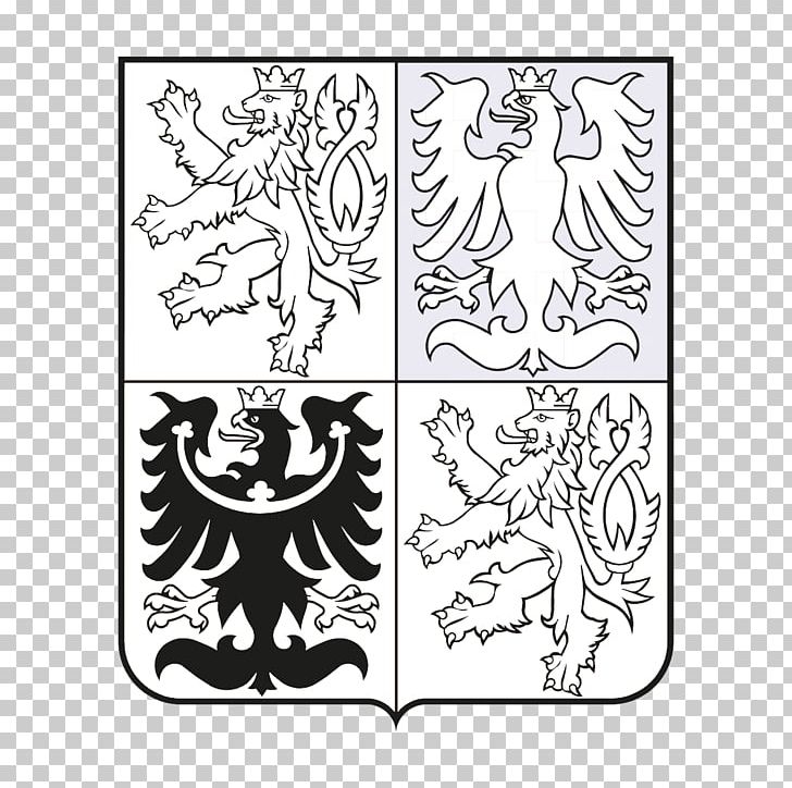 Coat Of Arms Of The Czech Republic Flag Of The Czech Republic Staatssymbole Tschechiens PNG, Clipart, Art, Black, Black And White, Calligraphy, Coat Free PNG Download