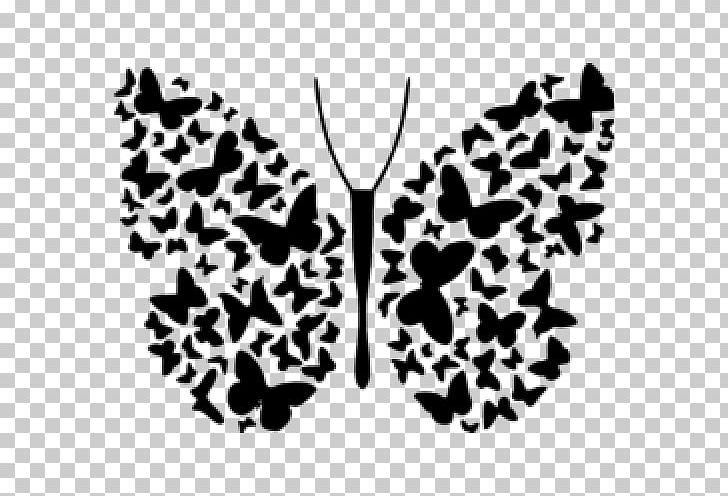 Wall Decal Butterfly PNG, Clipart, Black, Black And White, Butterfly, Craft, Decal Free PNG Download