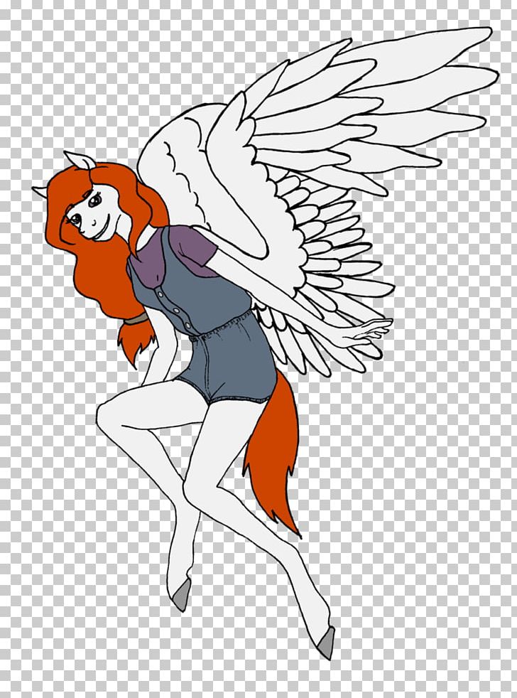 Fairy Line Art Cartoon PNG, Clipart, Angel, Angel M, Art, Artwork, Beak Free PNG Download