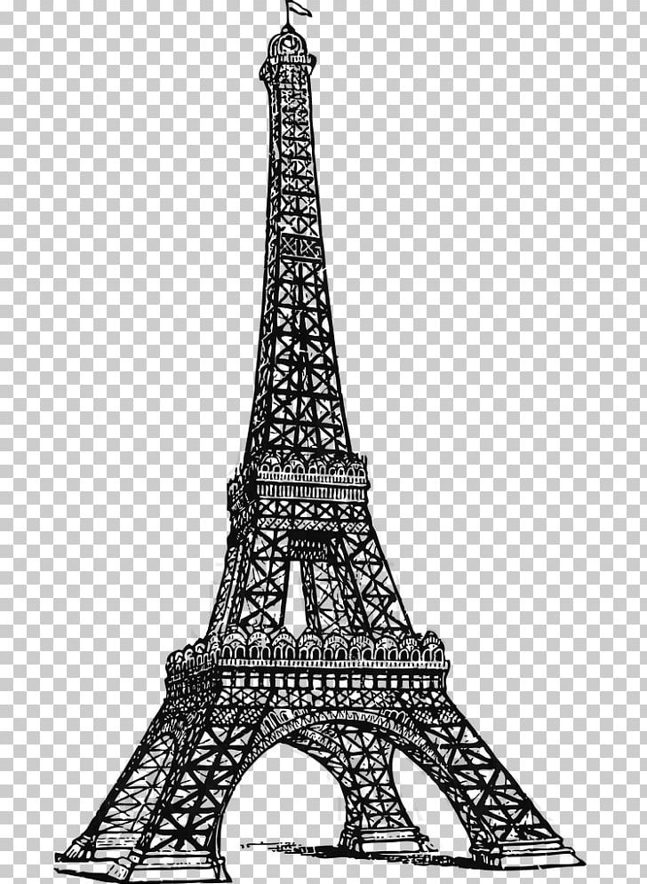 Eiffel Tower Cn Tower Png Clipart Black And White Cn Tower