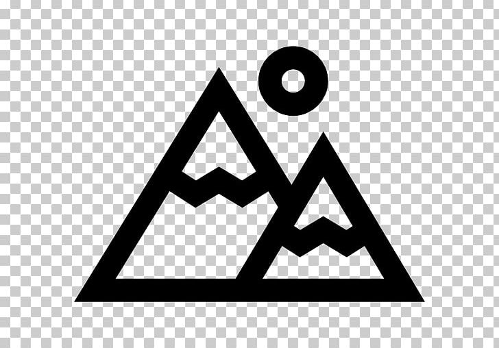 Computer Icons Nature Mountain PNG, Clipart, Angle, Area, Black, Black And White, Brand Free PNG Download