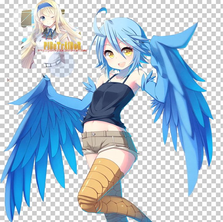 Monster Musume Anime Harpy Manga Ecchi PNG, Clipart, Action Figure, Angel, Anime, Art, Canvas Free PNG Download