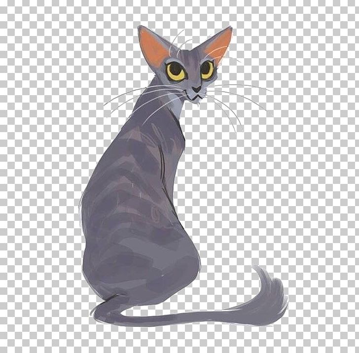Oriental Shorthair Abyssinian Egyptian Mau Siamese Cat Kitten PNG, Clipart, American Wirehair, Animals, Animation, Art, Asian Free PNG Download