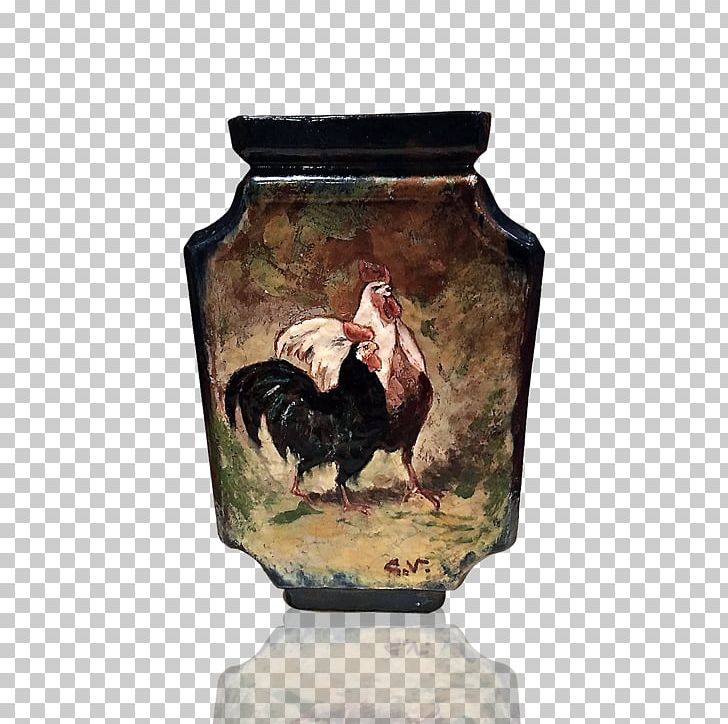 Rooster Vase Ceramic Urn PNG, Clipart, Artifact, Ceramic, Ceramic Potter, Chicken, Flowers Free PNG Download